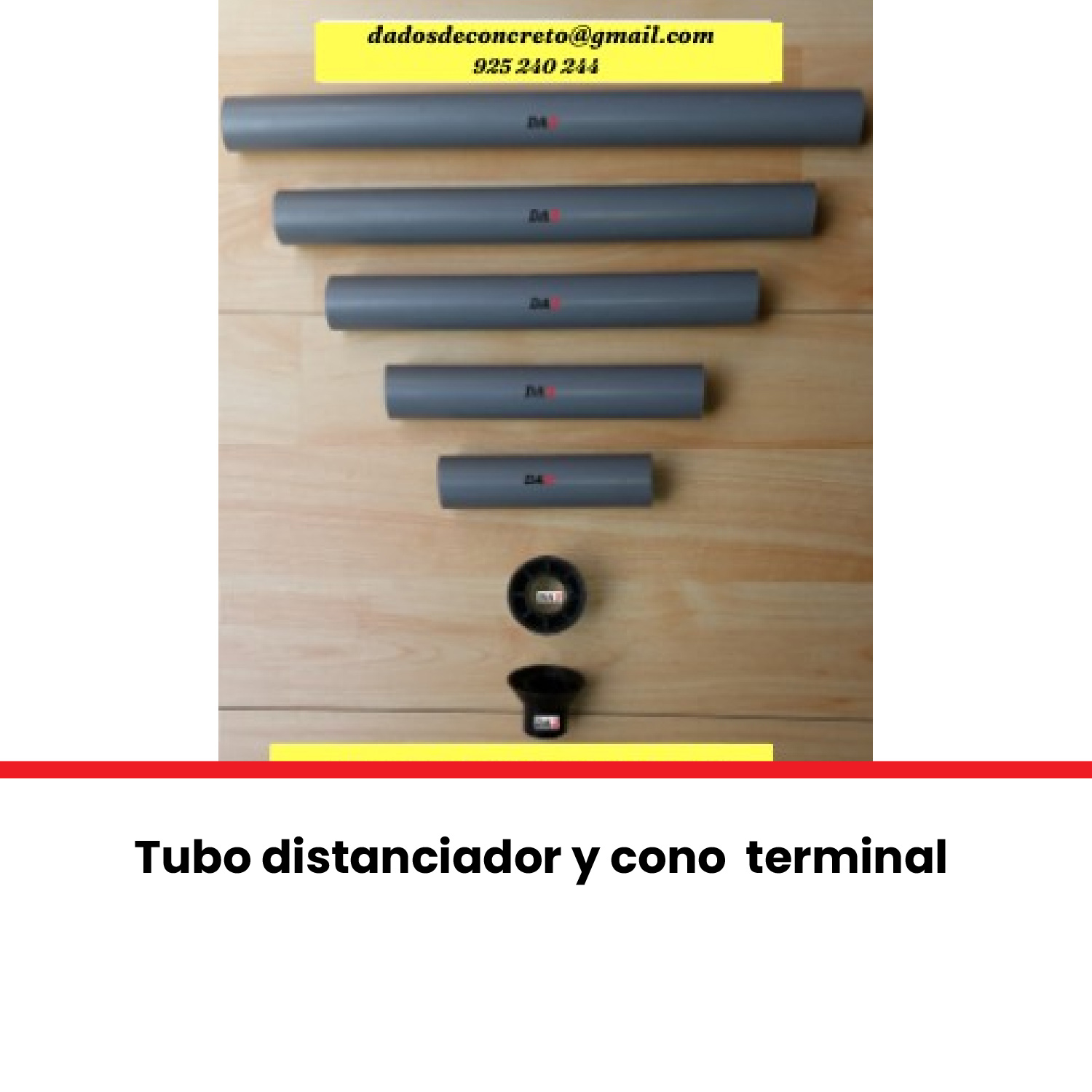Imagen del producto DISTANCIADOR DE ENCOFRADO CONO TERMINAL
